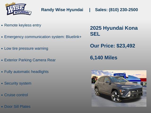 2025 Hyundai Kona SEL FWD