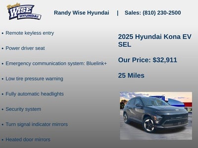 2025 Hyundai Kona Electric SEL