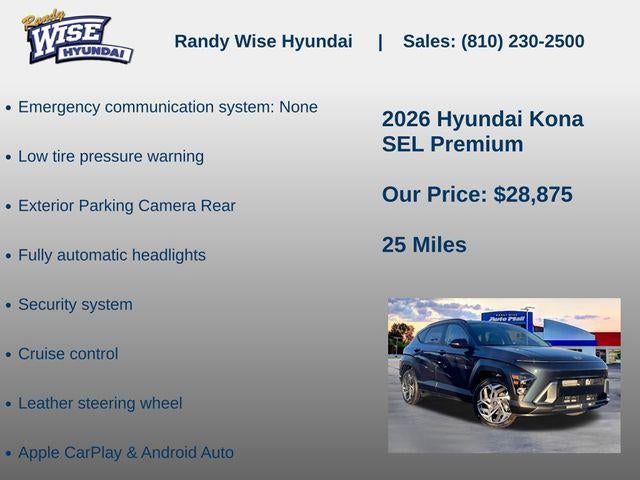 2026 Hyundai Kona SEL Premium FWD