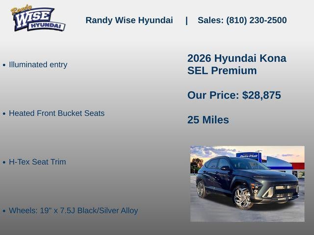 2026 Hyundai Kona SEL Premium FWD
