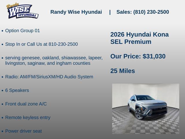 2026 Hyundai Kona SEL Premium AWD