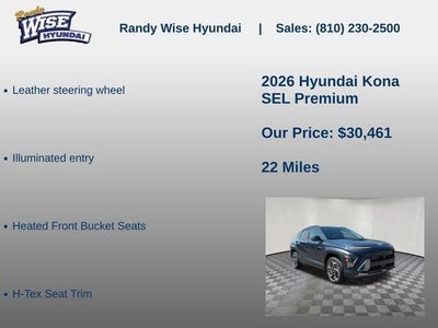 2026 Hyundai Kona SEL Premium AWD