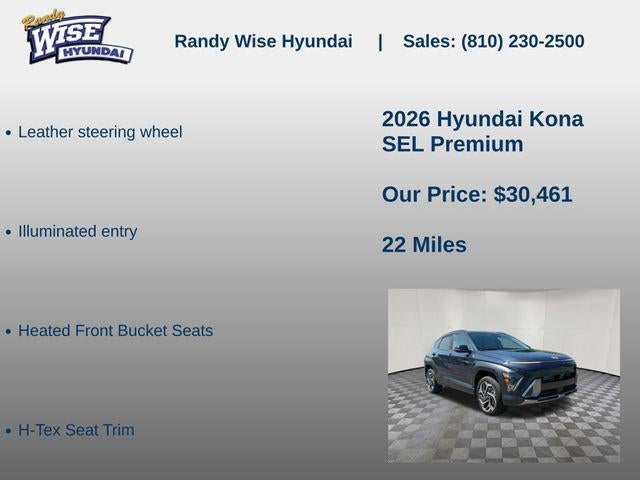 2026 Hyundai Kona SEL Premium AWD