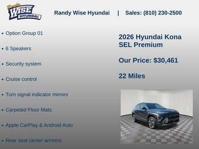 2026 Hyundai Kona SEL Premium AWD