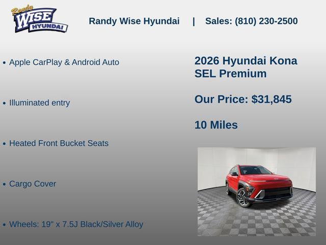2026 Hyundai Kona SEL Premium AWD