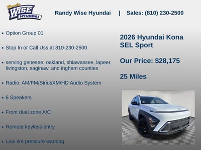 2026 Hyundai Kona SEL Sport AWD