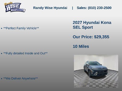 2027 Hyundai Kona SEL Sport AWD