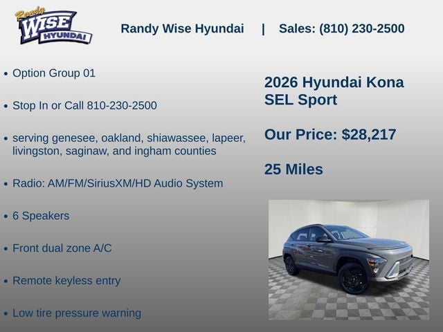 2026 Hyundai Kona SEL Sport AWD