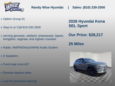 2026 Hyundai Kona SEL Sport AWD