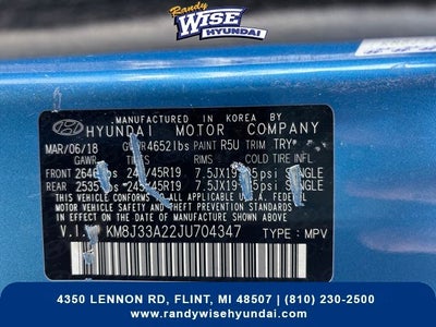 2018 Hyundai Tucson Limited