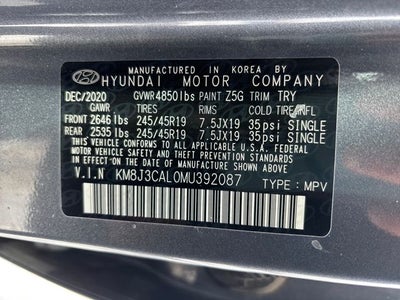 2021 Hyundai Tucson Sport