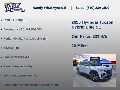2026 Hyundai Tucson Hybrid Blue
