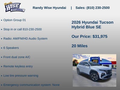 2026 Hyundai Tucson Hybrid Blue