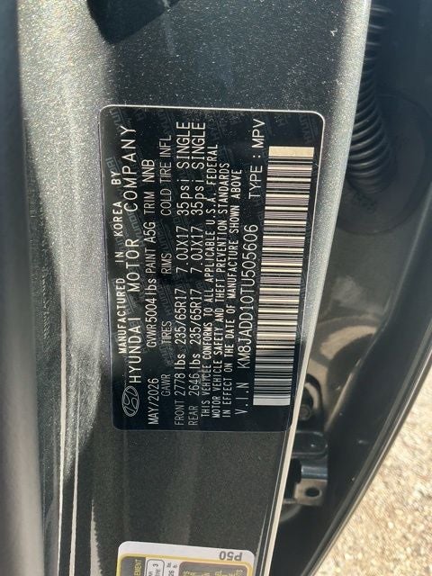 2026 Hyundai Tucson Hybrid Blue