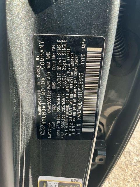 2026 Hyundai Tucson Hybrid Blue