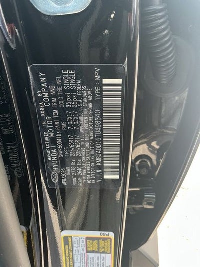 2026 Hyundai Tucson Hybrid Blue