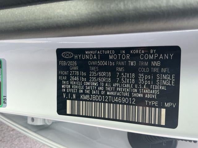 2026 Hyundai Tucson Hybrid SEL AWD