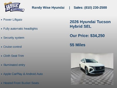 2026 Hyundai Tucson Hybrid SEL AWD