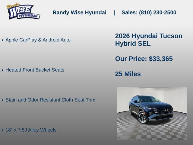2026 Hyundai Tucson Hybrid SEL AWD