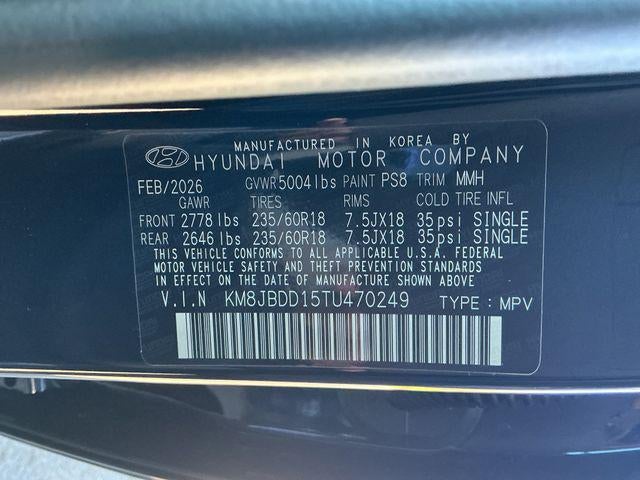2026 Hyundai Tucson Hybrid SEL AWD