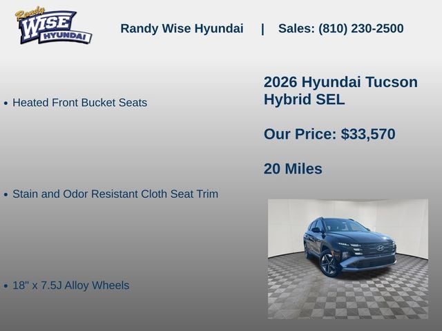 2026 Hyundai Tucson Hybrid SEL AWD