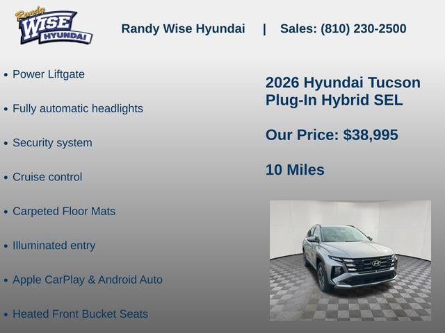 2026 Hyundai Tucson Plug-In Hybrid SEL