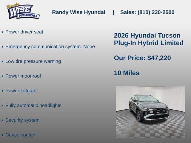 2026 Hyundai Tucson Plug-In Hybrid Limited