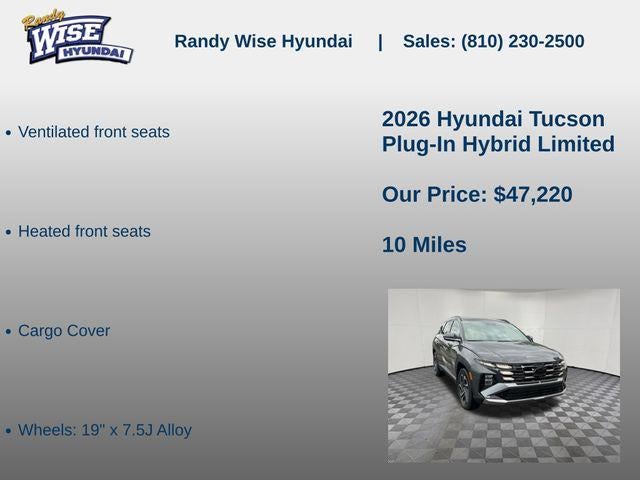2026 Hyundai Tucson Plug-In Hybrid Limited