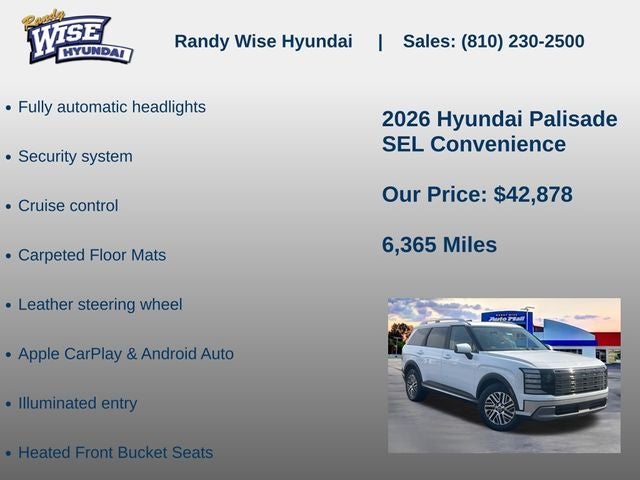 2026 Hyundai Palisade SEL FWD