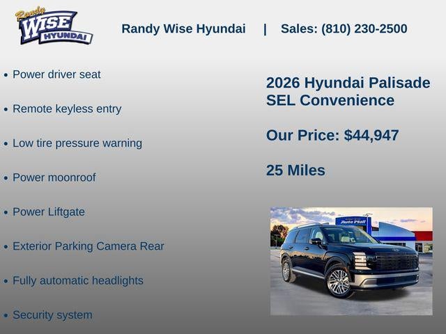 2026 Hyundai Palisade SEL AWD