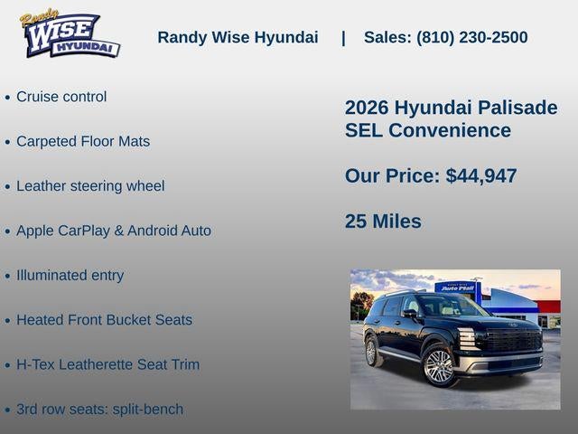 2026 Hyundai Palisade SEL AWD