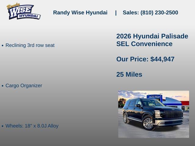2026 Hyundai Palisade SEL AWD