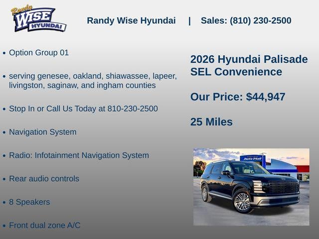 2026 Hyundai Palisade SEL AWD
