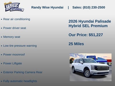 2026 Hyundai Palisade Hybrid SEL Premium 8P