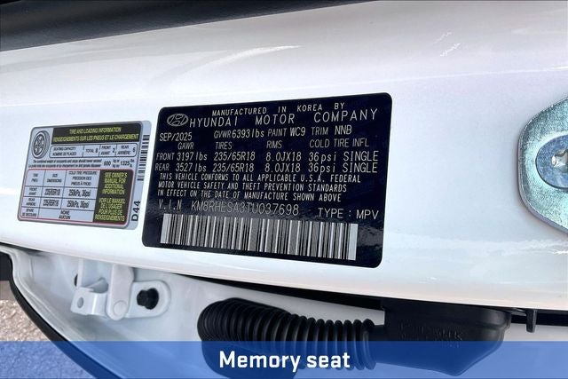 2026 Hyundai Palisade Hybrid SEL Premium 8P