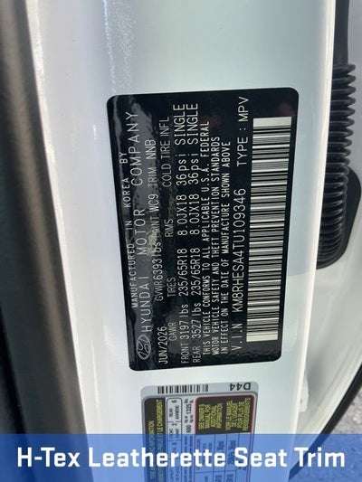 2026 Hyundai Palisade Hybrid SEL Premium 8P
