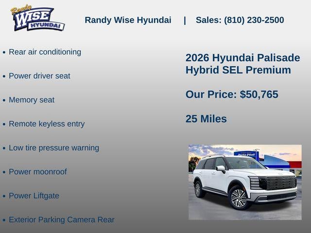 2026 Hyundai Palisade Hybrid SEL Premium 8P