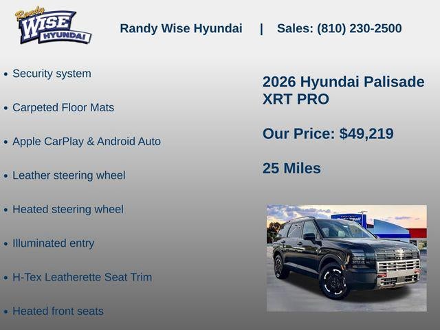 2026 Hyundai Palisade XRT Pro