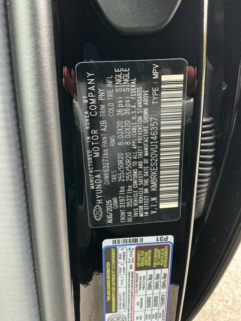2027 Hyundai Palisade Limited AWD