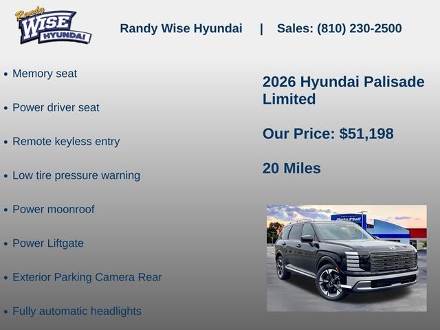 2026 Hyundai Palisade Limited AWD