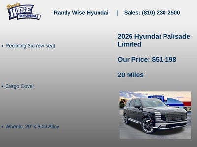 2026 Hyundai Palisade Limited AWD