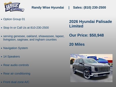 2026 Hyundai Palisade Limited AWD