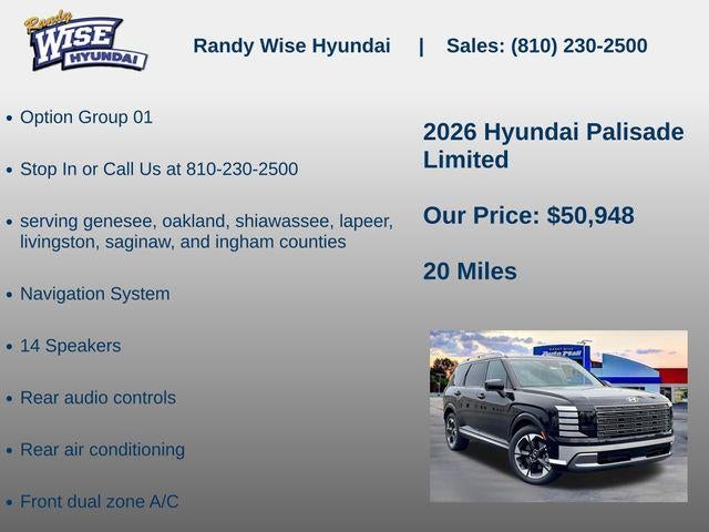 2026 Hyundai Palisade Limited AWD