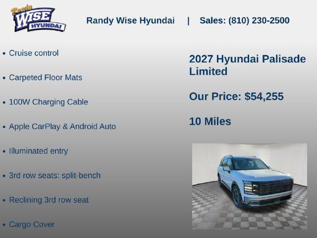 2027 Hyundai Palisade Limited AWD