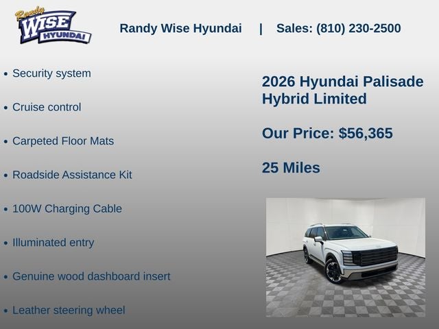 2026 Hyundai Palisade Hybrid Limited