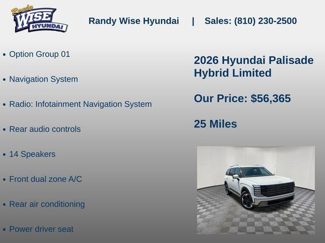 2026 Hyundai Palisade Hybrid Limited