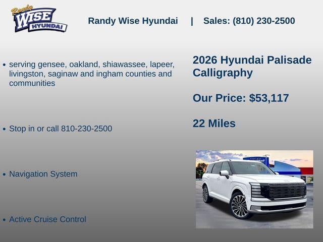 2026 Hyundai Palisade Calligraphy FWD