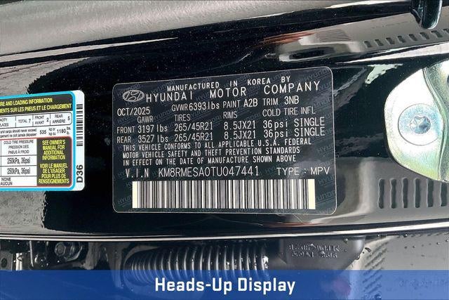 2026 Hyundai Palisade Hybrid Calligraphy