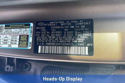 2026 Hyundai Palisade Hybrid Calligraphy