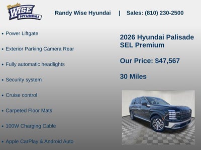 2026 Hyundai Palisade SEL Premium AWD